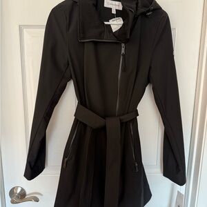 Calvin Klein Black Zippered Jacket